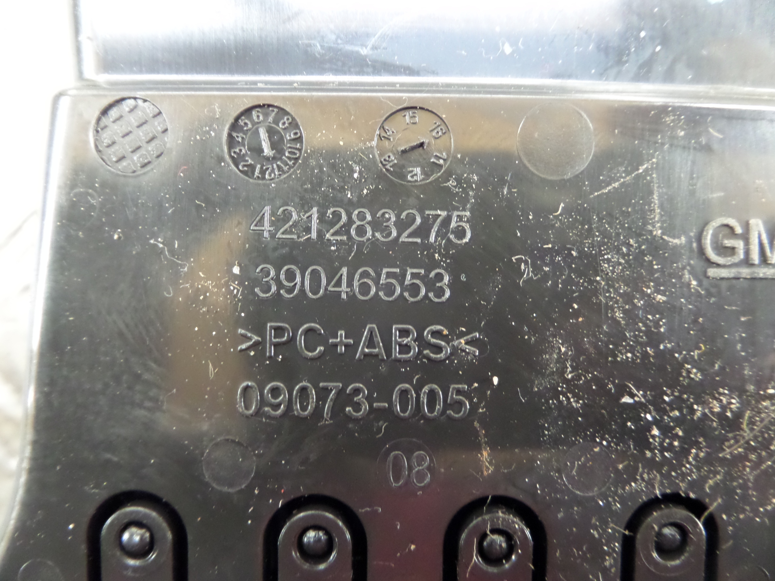 left grid air conditioning devices air OPEL ASTRA K 13406750