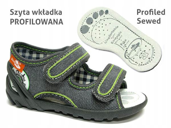 

Renbut kapcie obuwie tekstylne 13-112 roz. 19