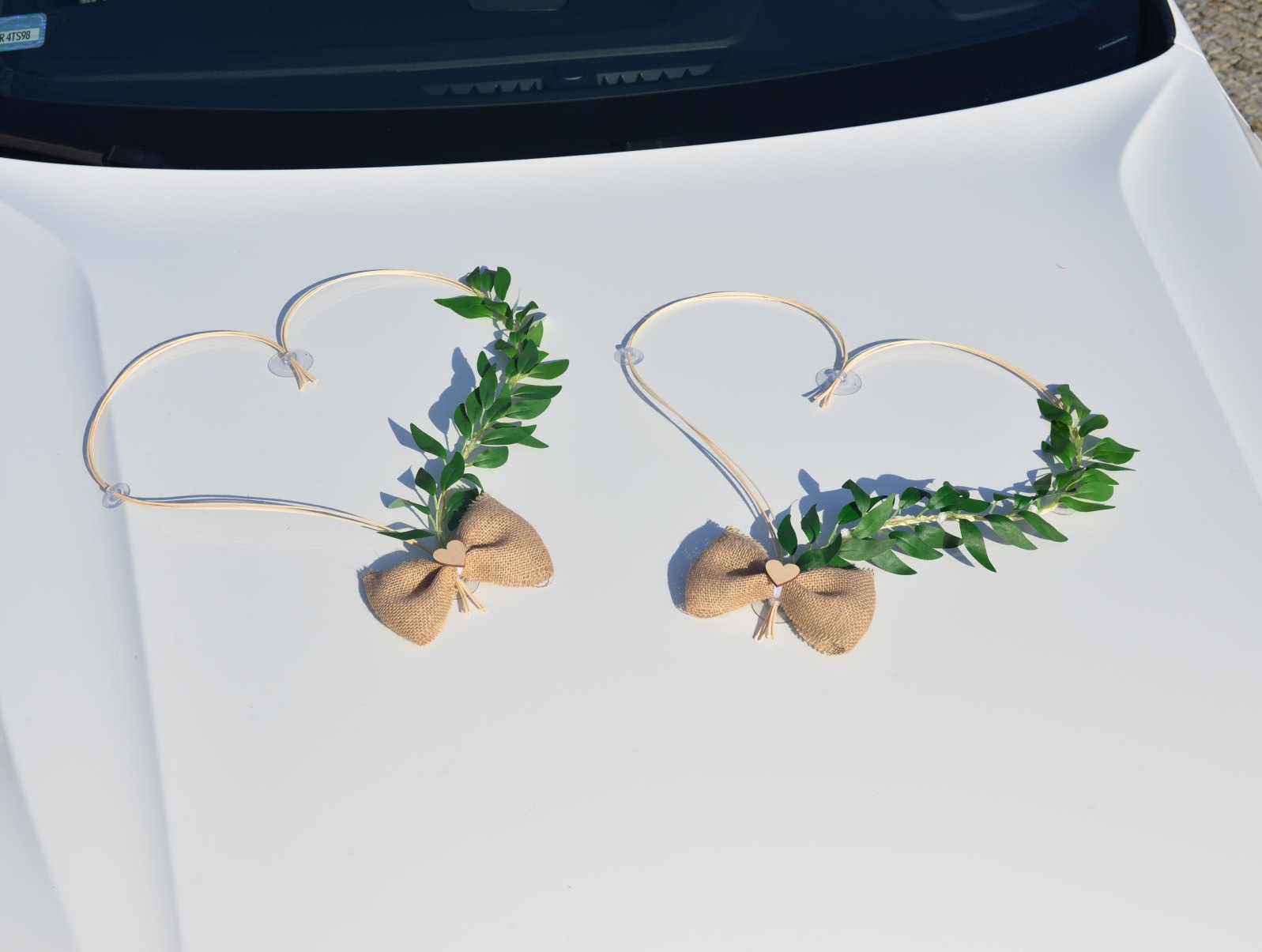 

Serca Dekoracja samochodu ozdoba na auto stroik324