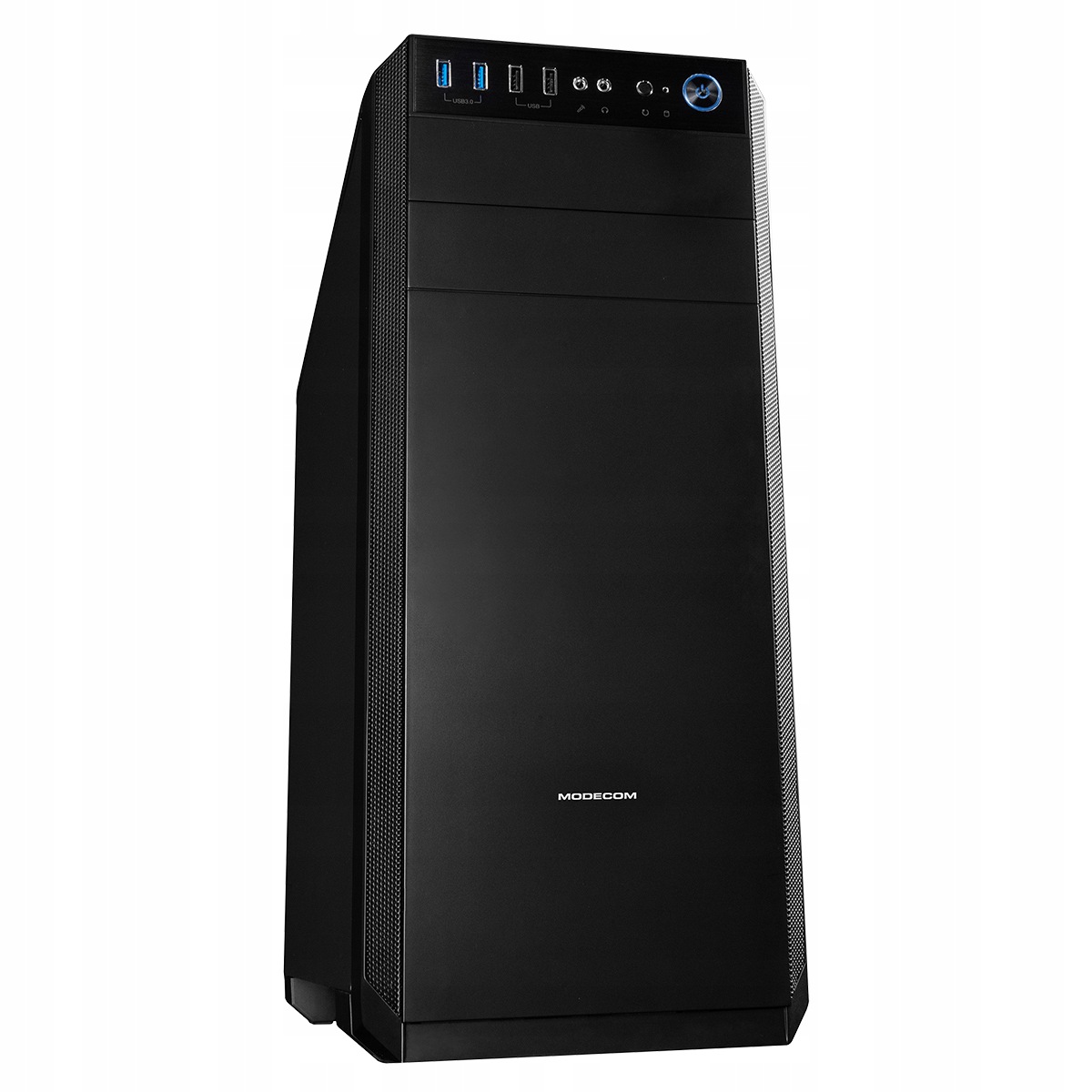 Herní počítačová skříň Modecom Oberon Pro Silent černá, MIDI tower