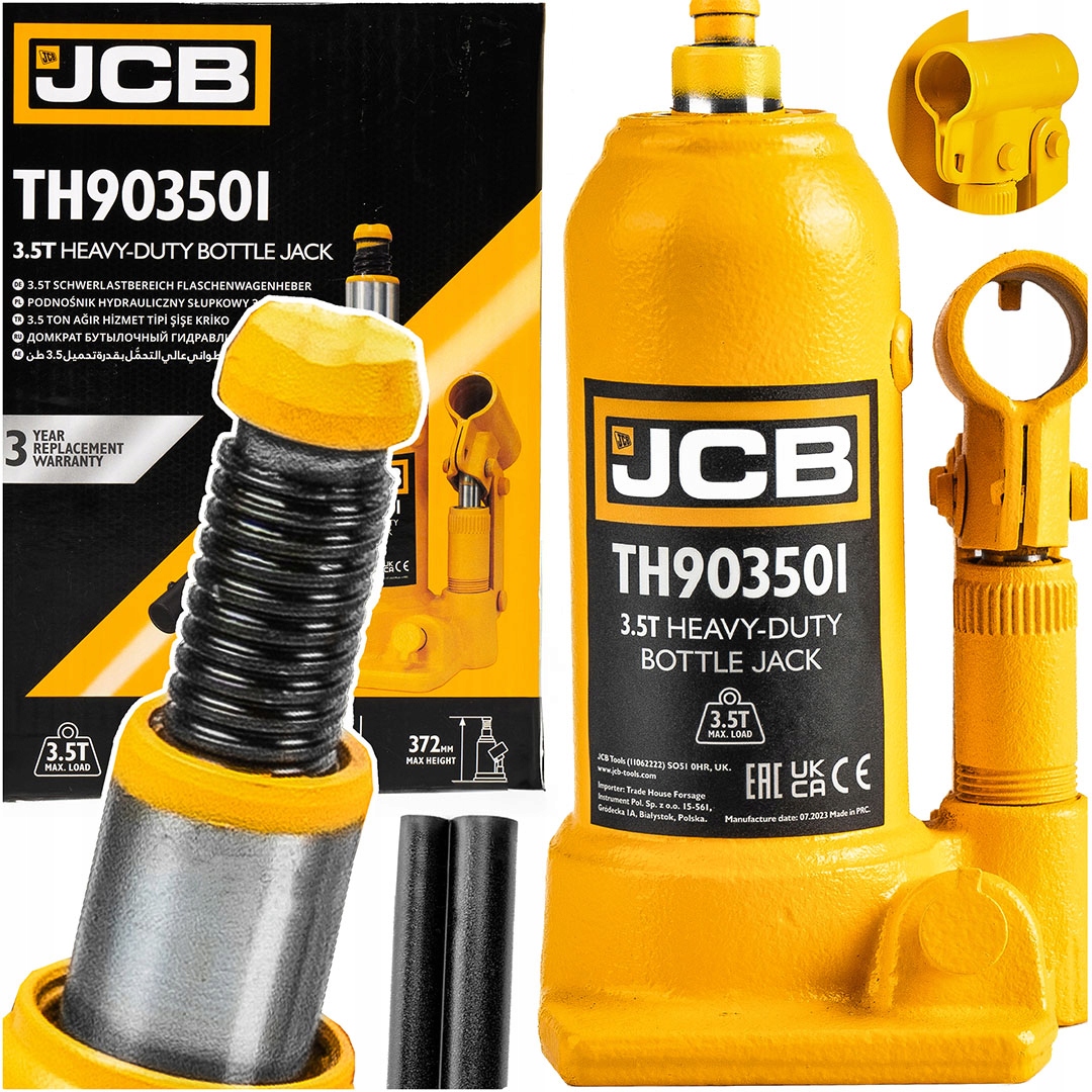 Hever Sloupkový Těžký Automobilový Hydraulický Levák Ventil 3,5T Jcb