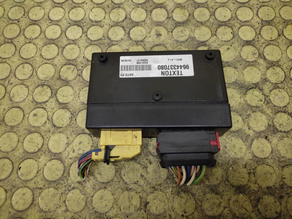 PEUGEOT 206 CC module control unit roofs 9644337080