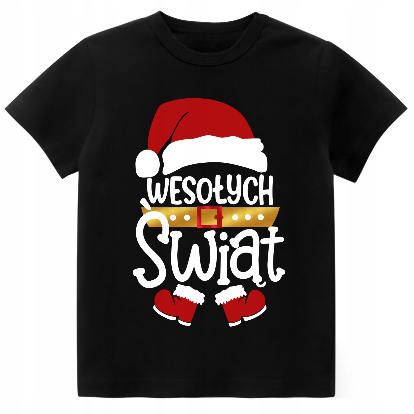 

Koszulka świąteczna Wesołych Świąt Mikołaj r. 122