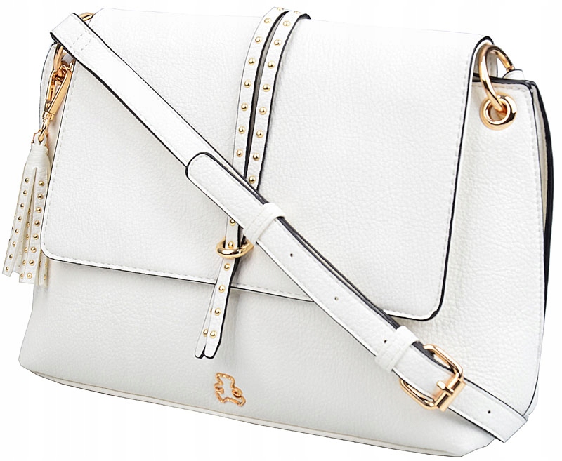 LuluCastagnette torebka damska Listonoszka A5 Misio pasek Wielkość mała (nie mieszcząca A4)