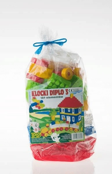 

Klocki Diplo W Worku Duże 107 El