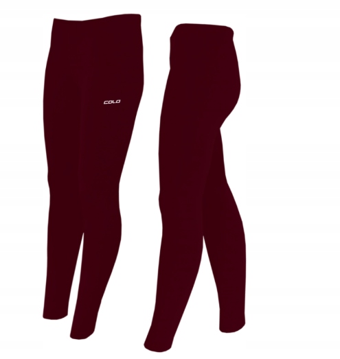 Legginsy Colo Spike długie bordowe 44