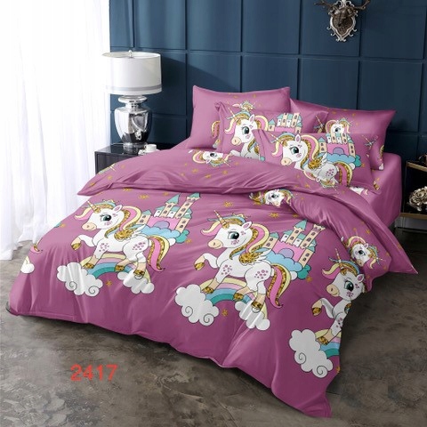 

Pościel 3D 160X200 Pony Konik Bajka Jednorożec
