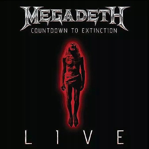 CD Megadeth: Countdown To Extinction Live Standard 2019 edition