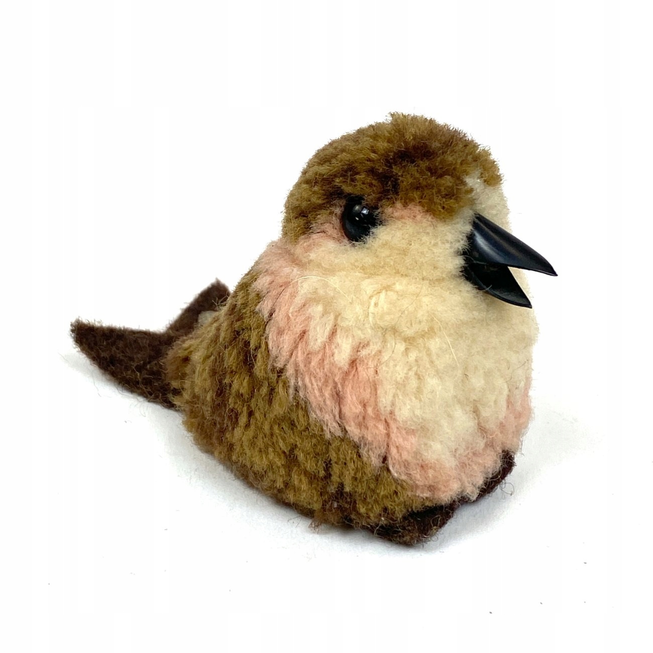 Pluszowy ptaszek „Steiff”, Vintage 10x5x6 cm
