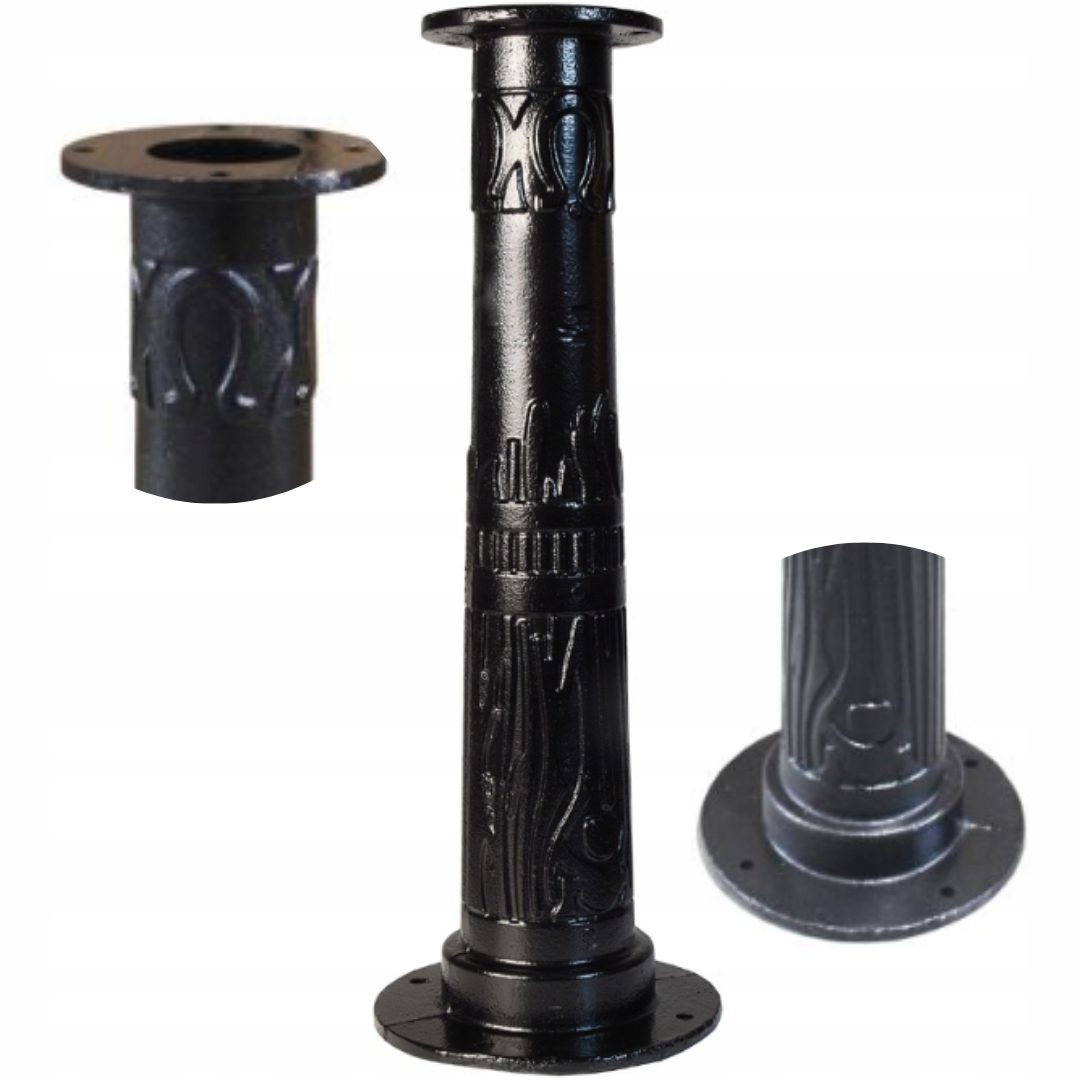 Podstawa Żeliwna Do Pompy Ręcznej Abisynki Ozdobna Czarna Solidna Mocna