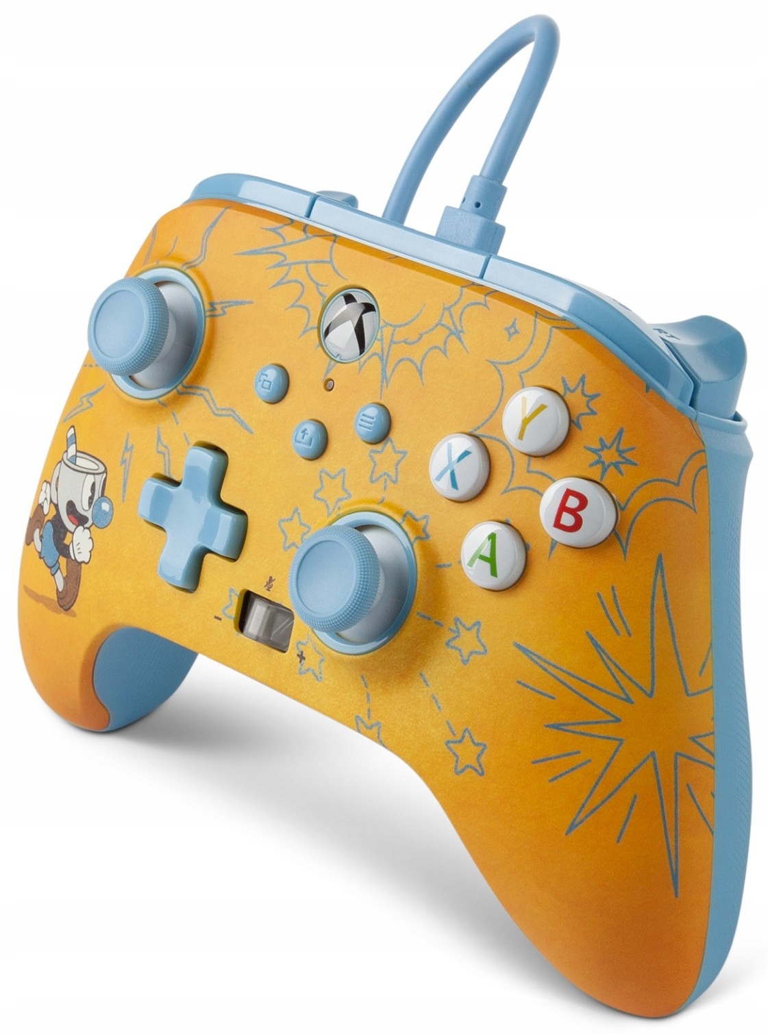 PowerA Drátový ovladač Xo Xsx Pc Cuphead Mugman