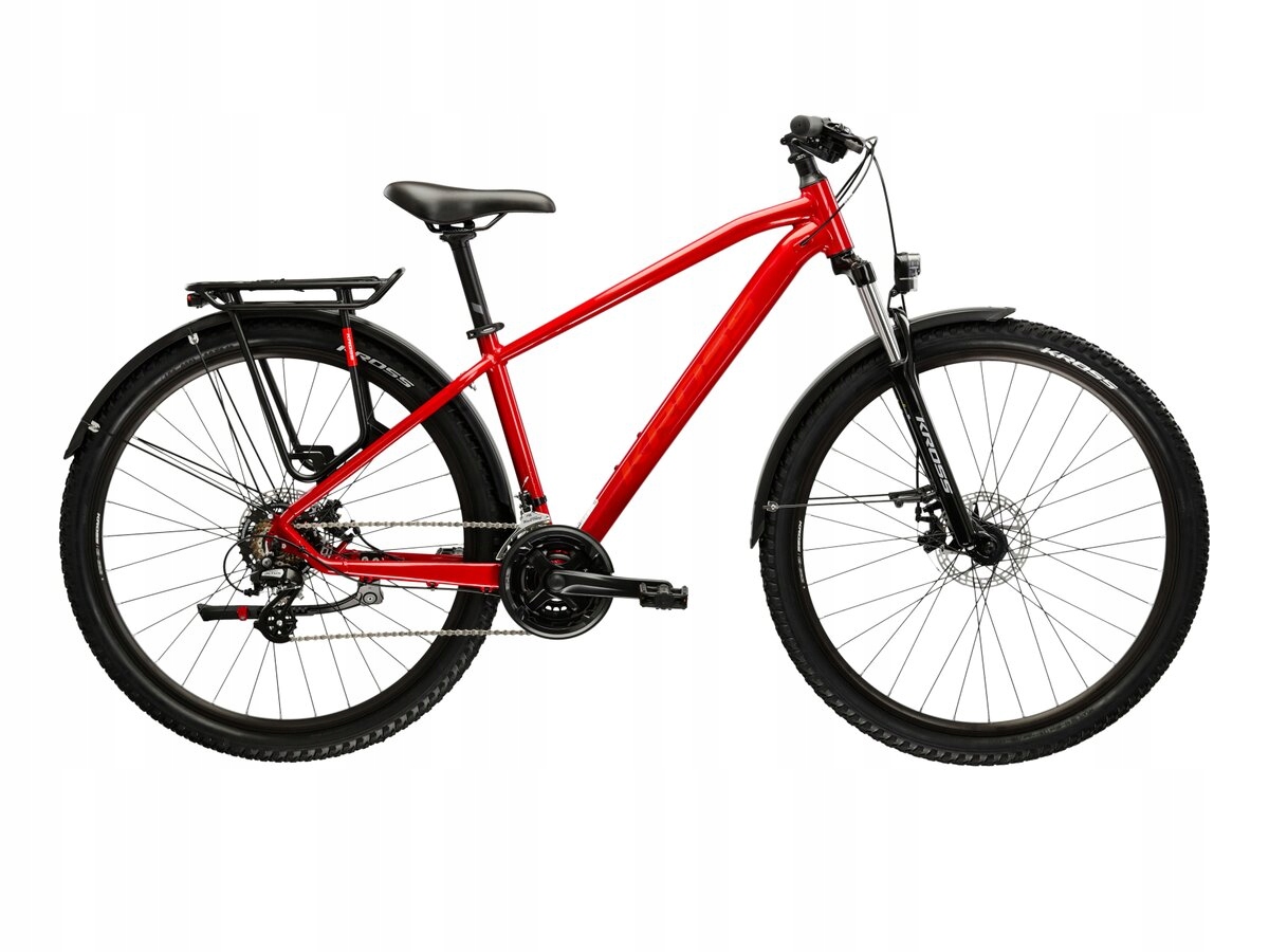 Kross Hexagon 2.0 Eq M 27 M czerwony.bordowy.połysk