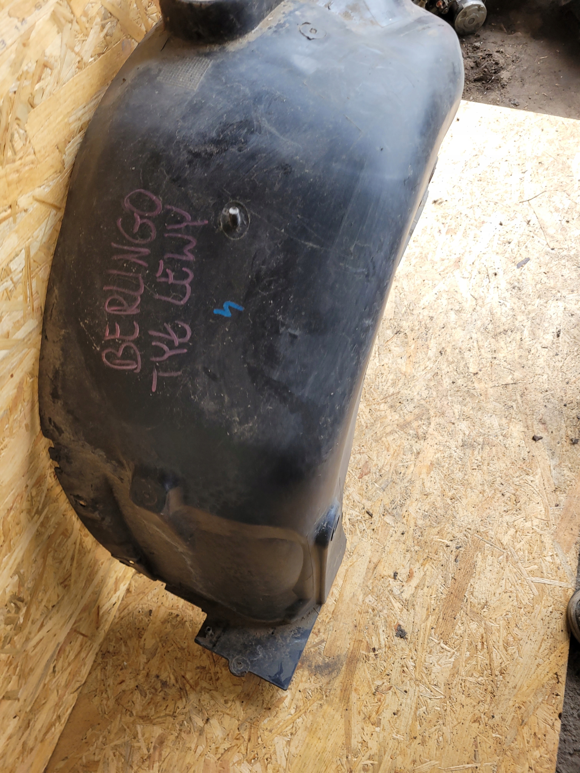 mudguard rear. rear part left CITROEN BERLINGO IV 4