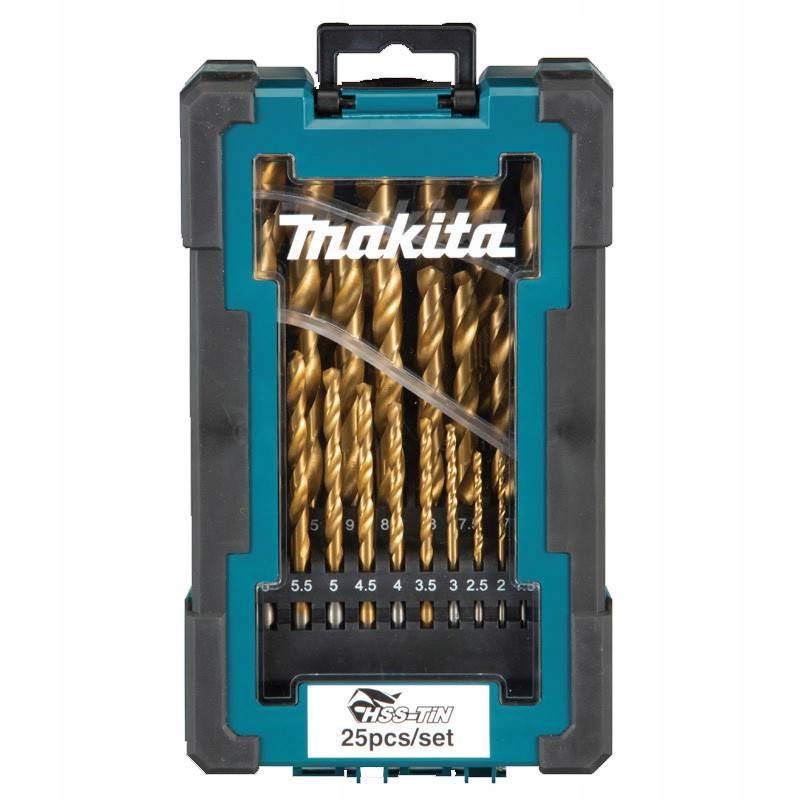 

Makita zestaw wierteł do metalu D-72235-6 25 szt.