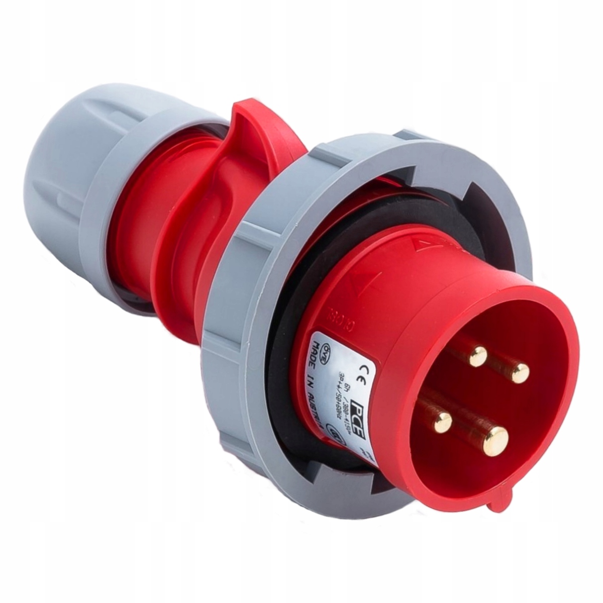 5 ks Přenosná silová zástrčka 32A 4P 400V 6h IP67 Pce 0242-6