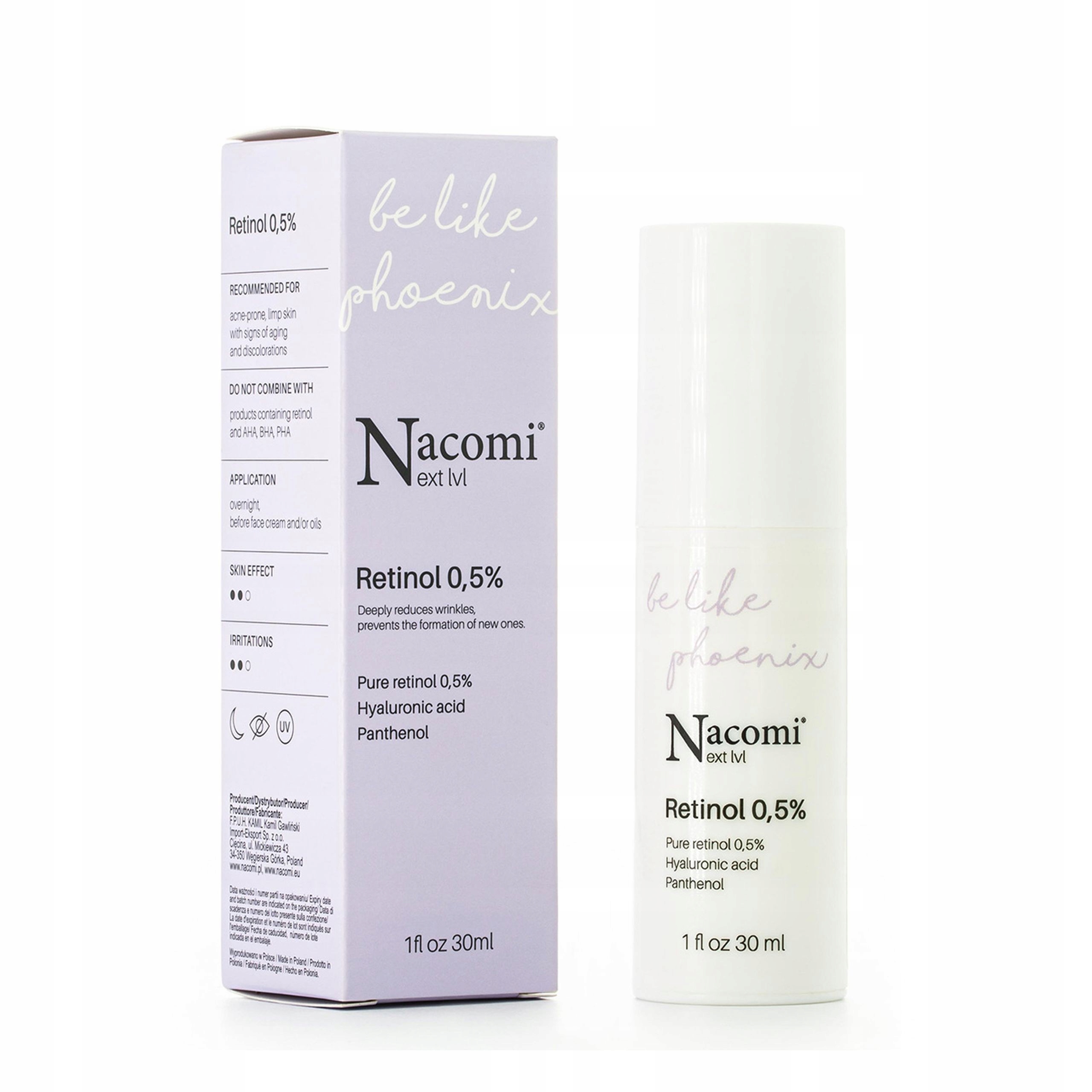 Serum Retinol 0,5% 30ml Nacomi