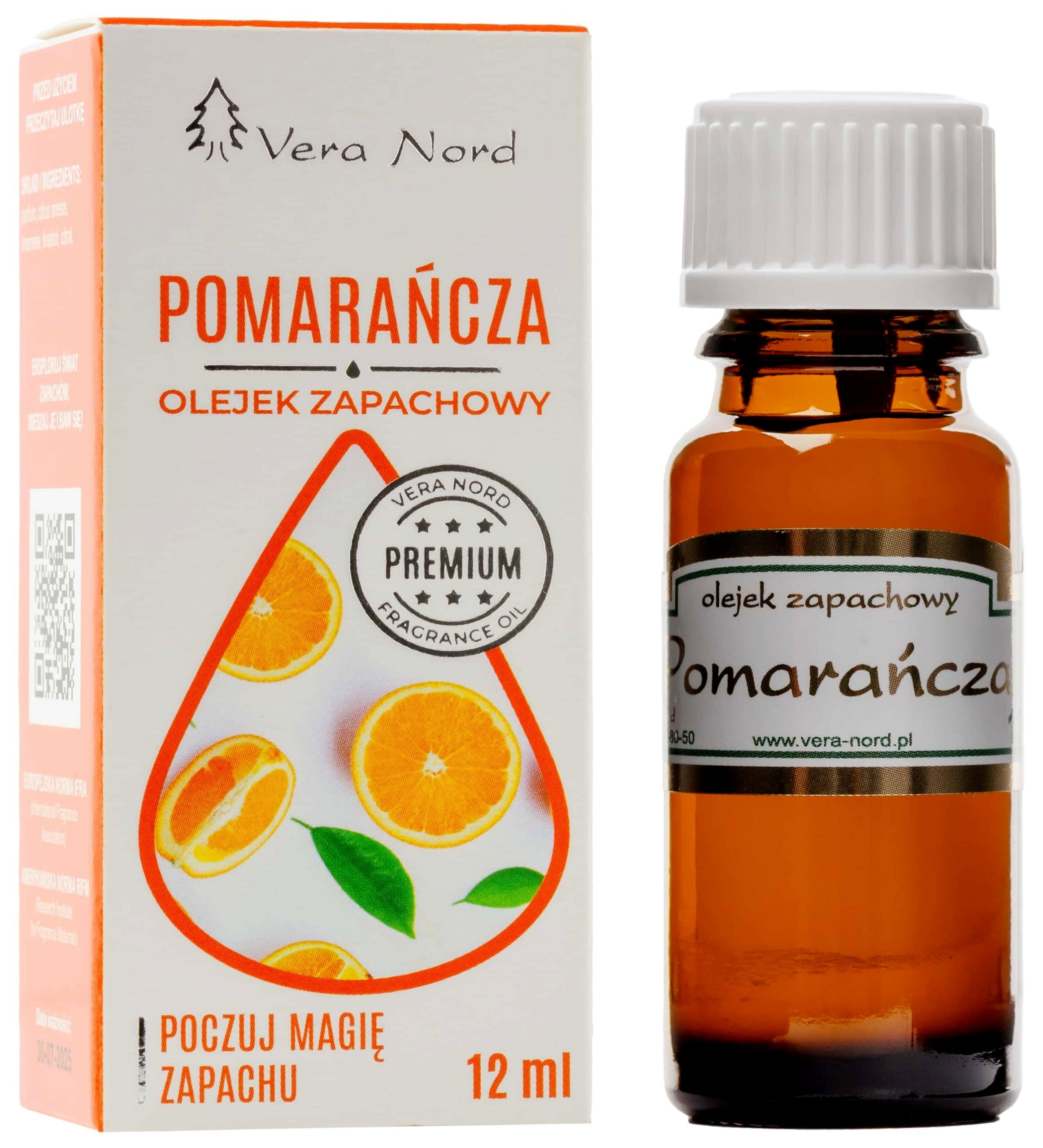 

Pomarańcza Olejek Zapachowy 12 ml Vera Nord