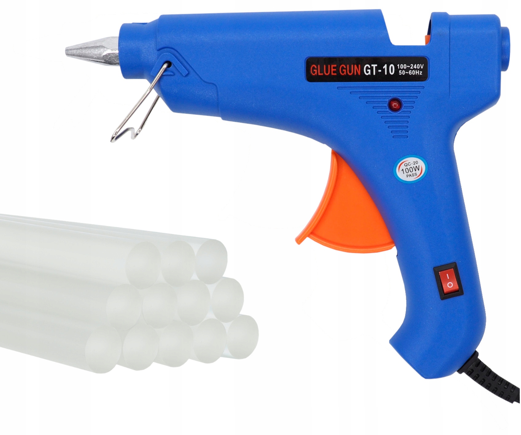 PISTOLET DO KLEJU KLEJENIA NA GORĄCO WKŁADY x 12