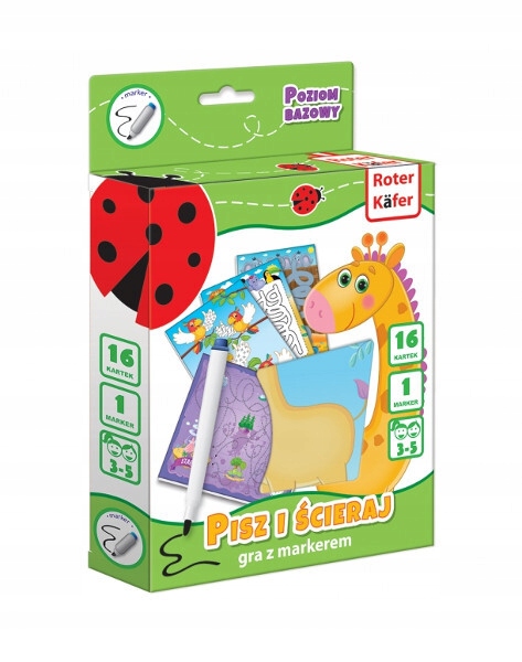 Pisz i ścieraj. Gra z markerem. Poziom bazowy-Zdjęcie-0