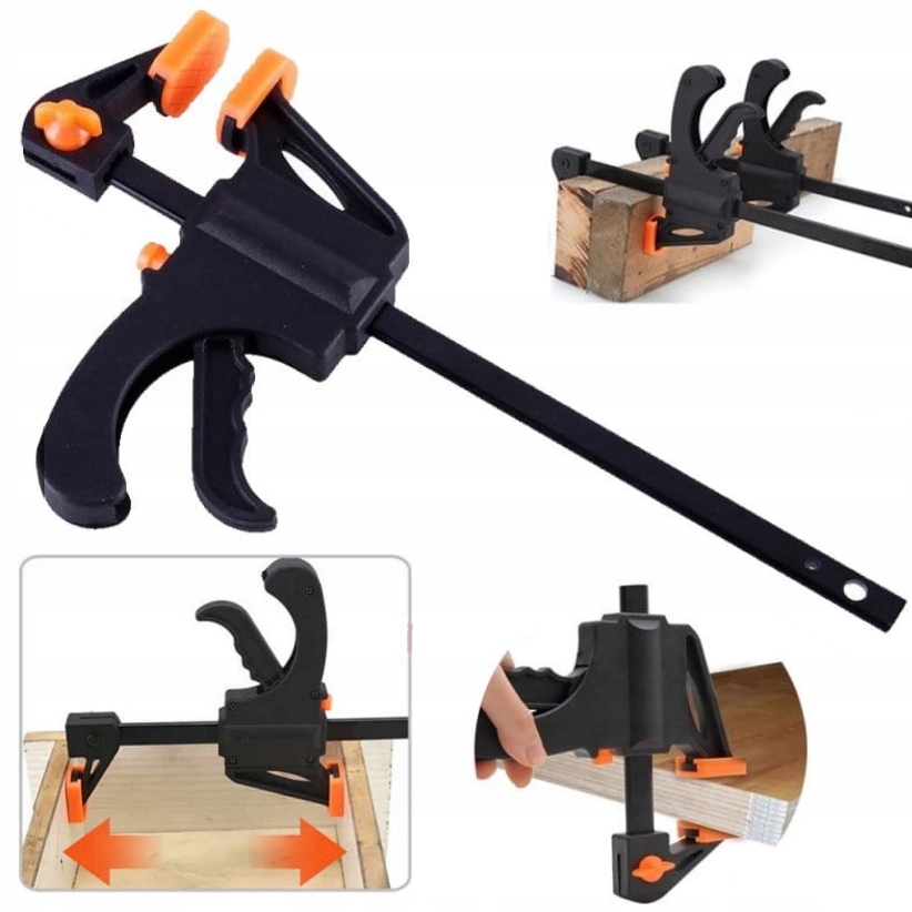 

Ścisk stolarski 6" 150mm zacisk Rozpierak