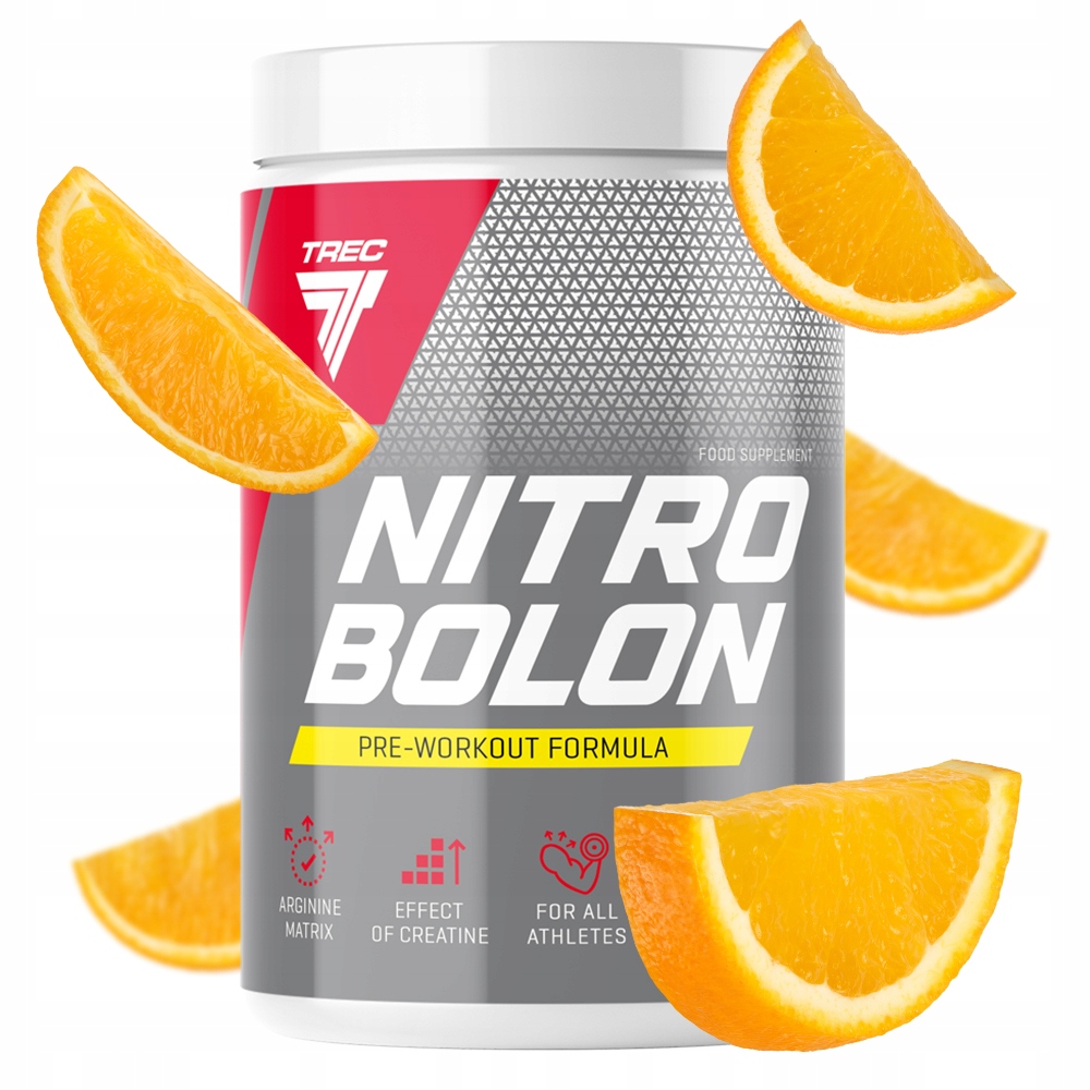 TREC NITROBOLONE 600G ЦИТРУЛЛИН AAKG КРЕАТИН НАСОС ПЕРЕД ТРЕНИРОВКОЙ