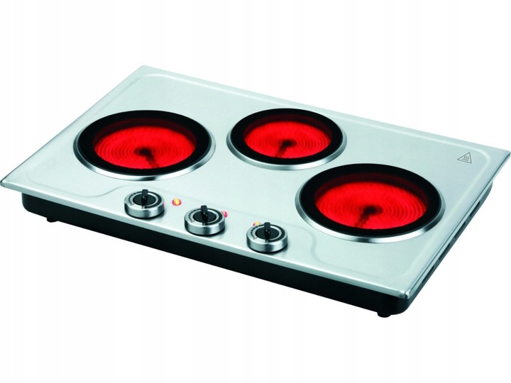 Kuchenka elektryczna ceramiczna 3-polowa Metrox ME-1818