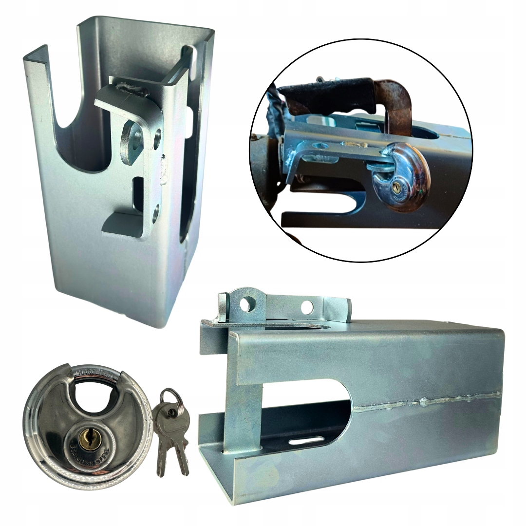 Zablokování závěsu přívěsu automobilu, ochrana proti krádeži