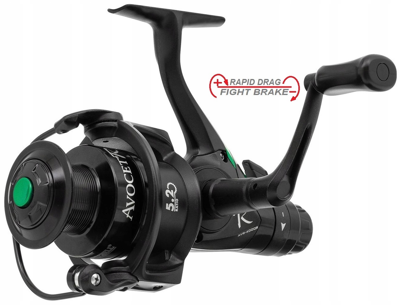 Naviják S Bojovou Brzdou Mitchell Avocent R 4000 Rd 3-BB 5,2:1 Alu +ž