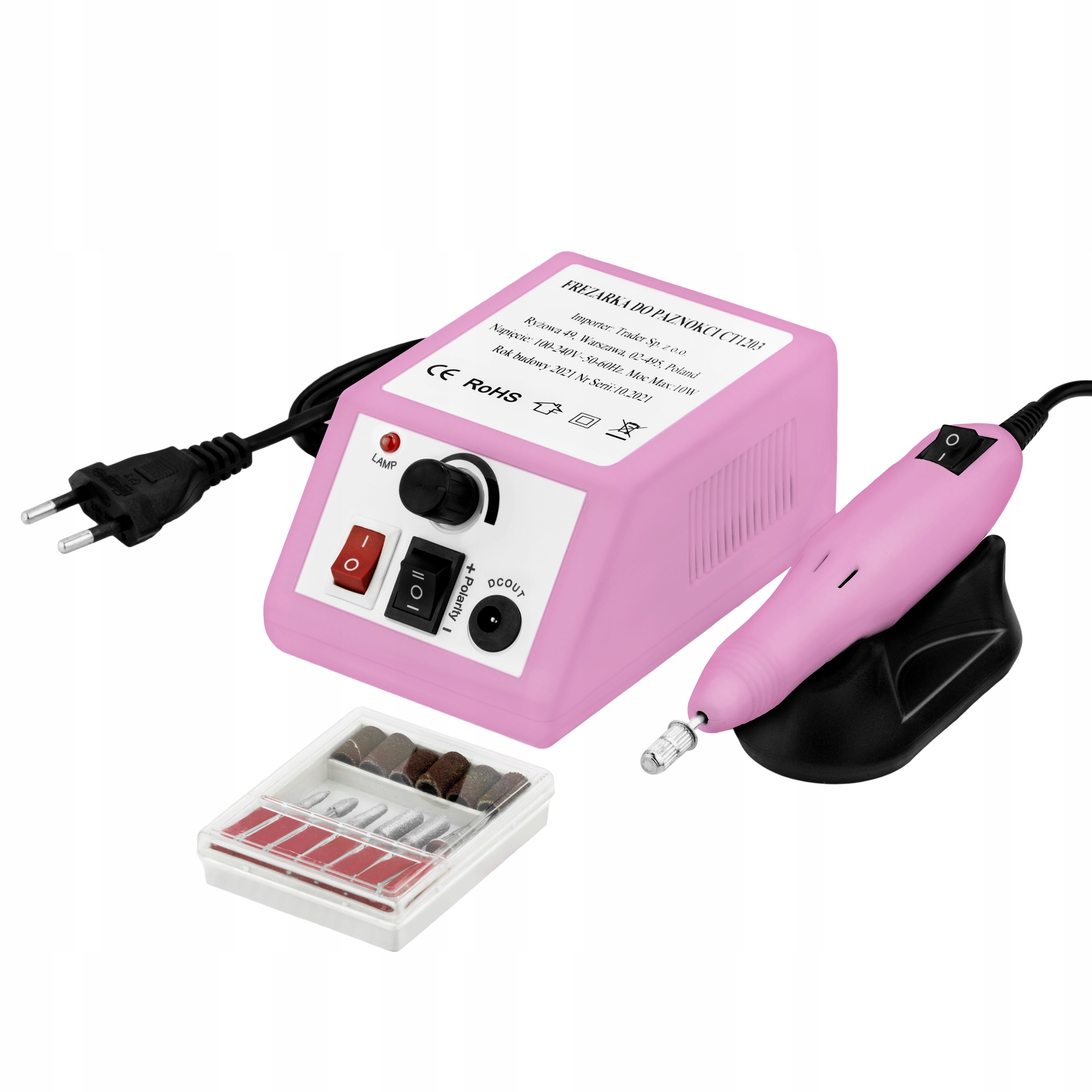 

Frezarka do paznokci manicure pedicure frezy