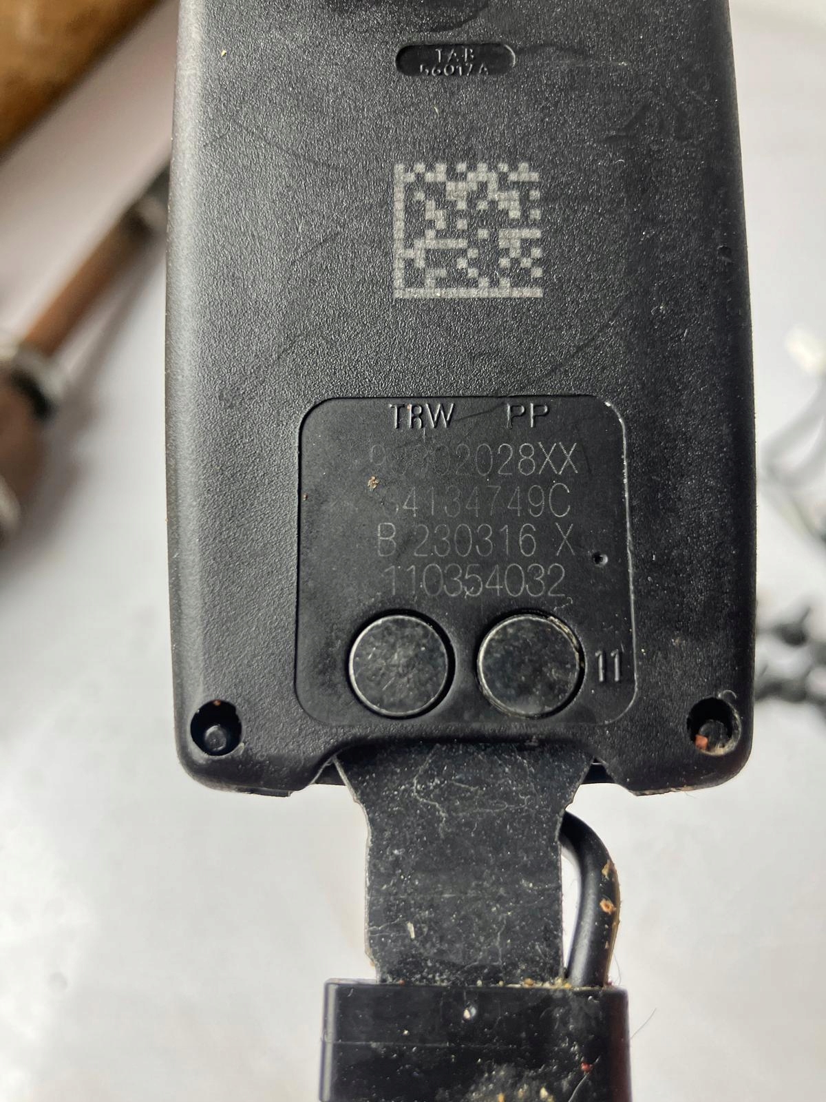 ZAPINKI PASOW de Sécurité KANAPY Arrière Vis 308 T9 SW