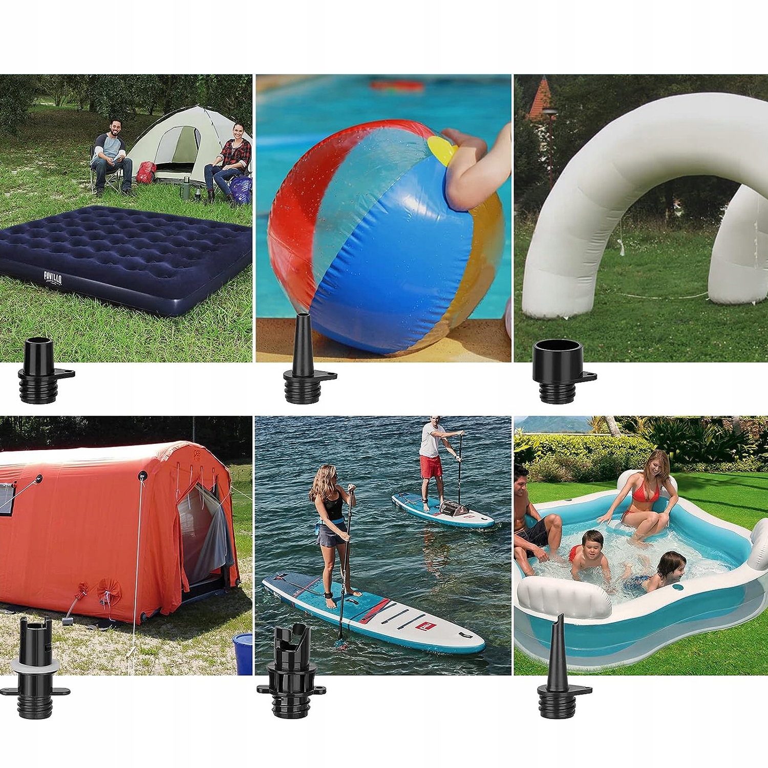 ELEKTRYCZNA POMPKA DO PADDLEBOARDU 22PSI WYSOKOCIŚNIENIOWA DO PADDLEBOARDU Rodzaj pompka