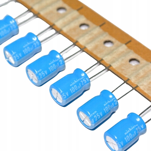 

100uF 25V 125' Nichicon Ubt 8x11,5mm [2szt] #RR21