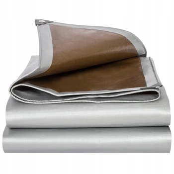 Plachta 8x8 m 210 g Vyztužená Silná Na Terasu Bazén Silné Krytí Plachta