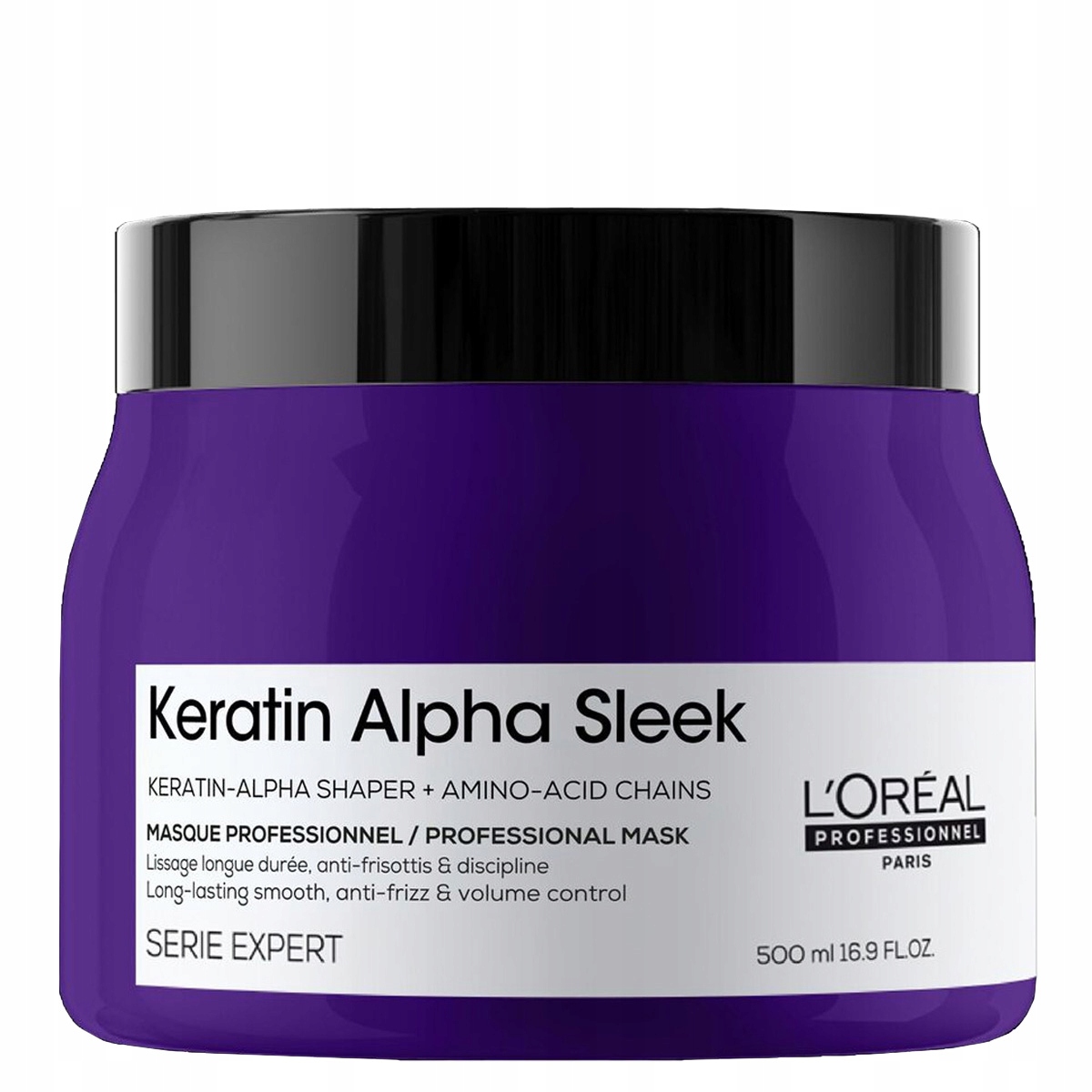Loreal Professionnel Keratin Alpha Sleek maska wygładzająca włosy 500ml