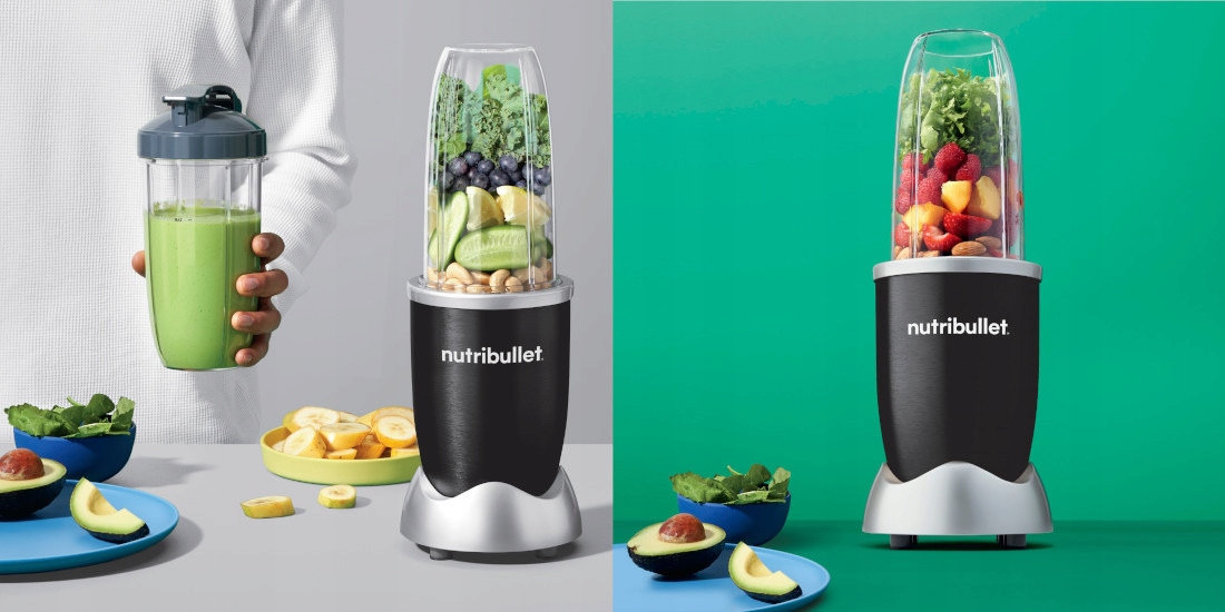 Blender kielichowy NUTRIBULLET NB907B + 2 bidony Funkcje blendowanie w próżni