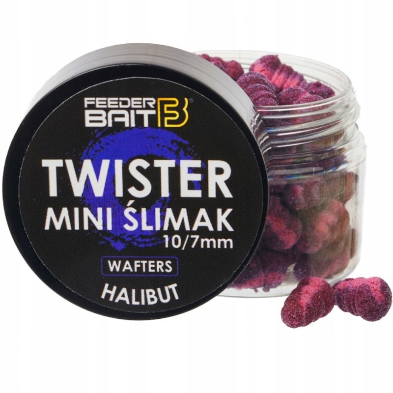 Przynęta Method Wafters Feeder Bait Twister Mini Ślimak Halibut 10/7mm 25ml