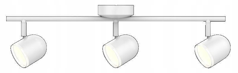 Pohyblivá nástěnná a stropní lampa, bílá Rawi 3 318329