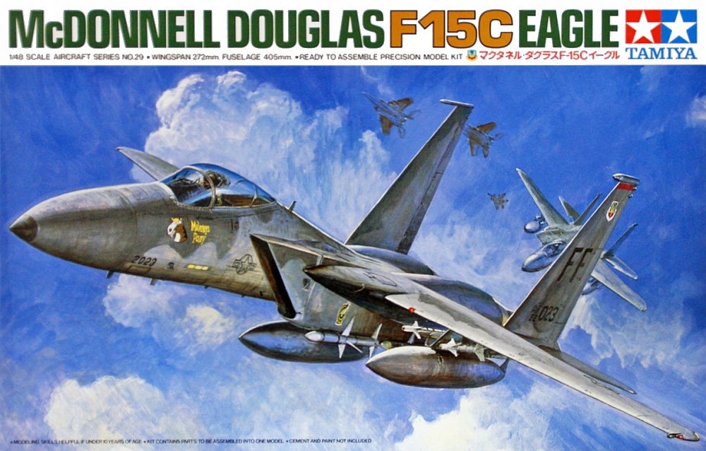 1/48 McDonnell Douglas F-15C Eagle Tamiya 61029