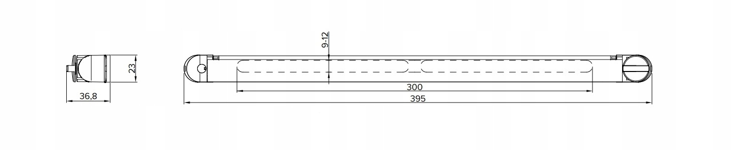 Nawiewnik Ventair Trdn II serwisowa część wewnętrzna BRĄZOWA regulator 8017 Kod producenta Regulator TRDn RAL 8017