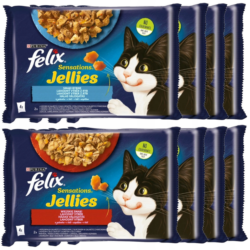 Felix Sensations MIX Chutí V Želé 32x85 g