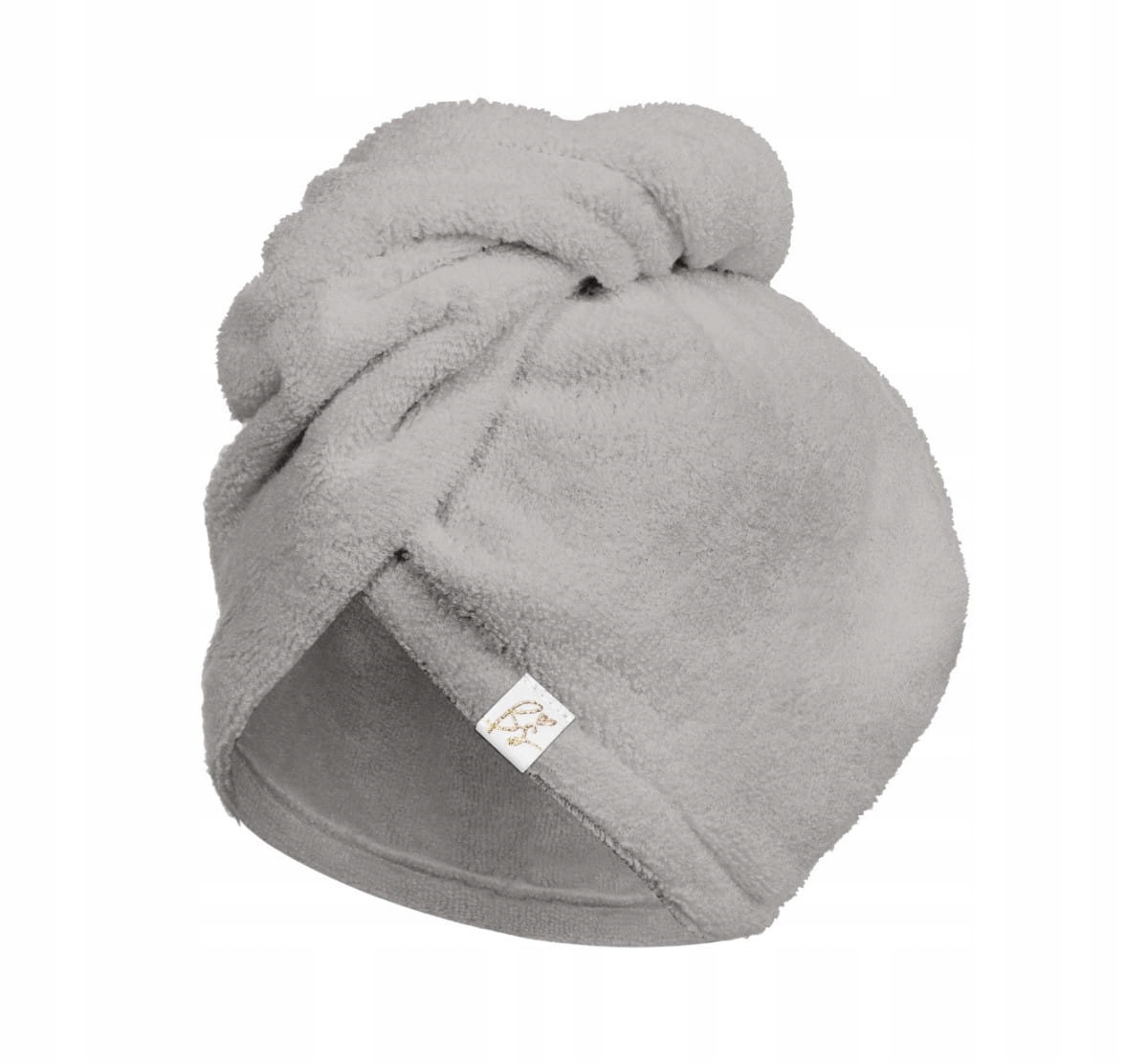 

Ręcznik turban kąpielowy Baby Steps Gray Szary