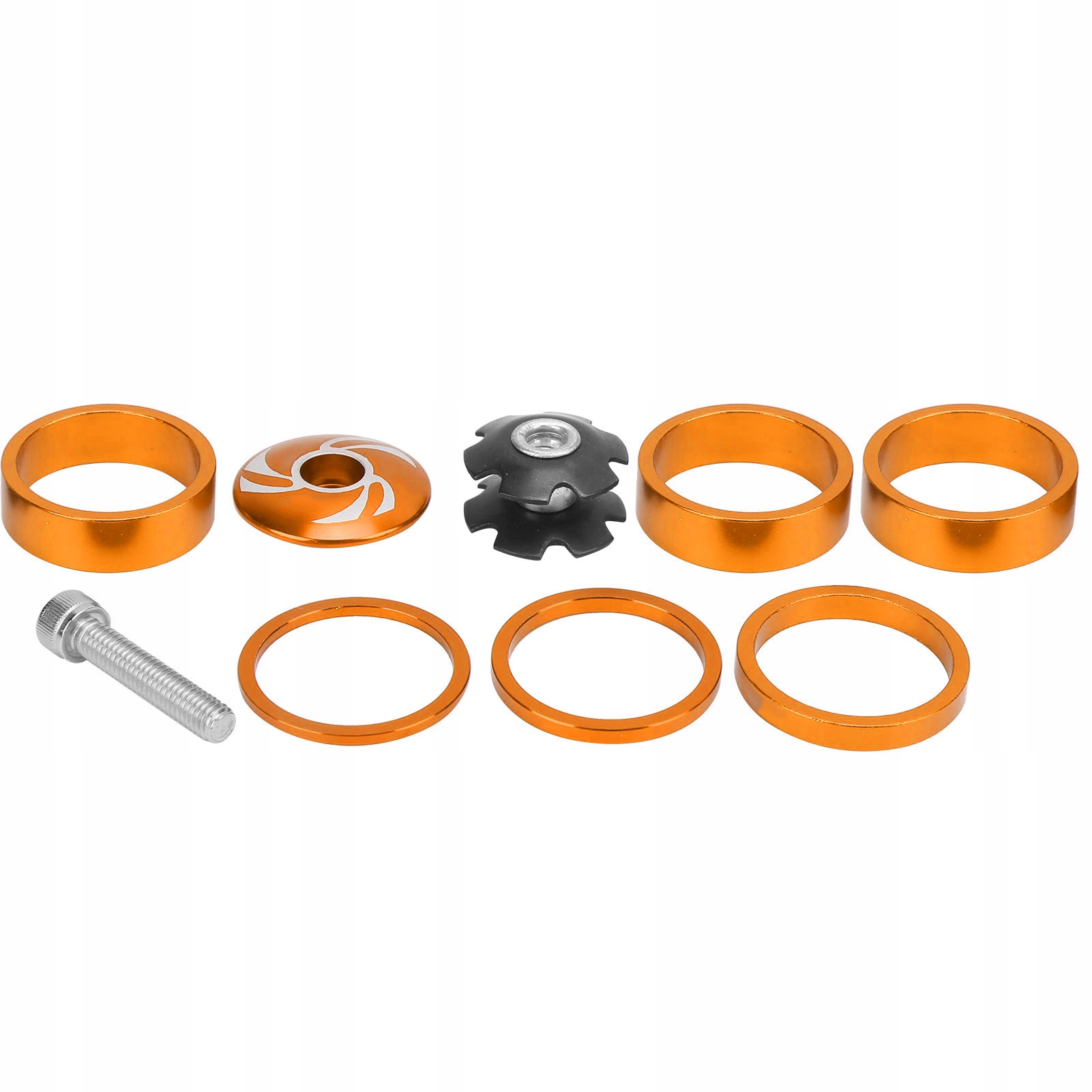 6PCS Rower zestaw suchawkowy dystansowy aluminium rowerowe rower Me