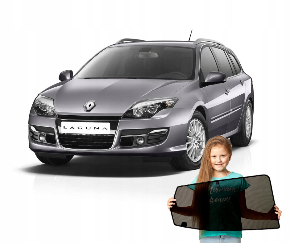 Záclony Slnečné clony určené pre Renault Laguna III 3 Kombi