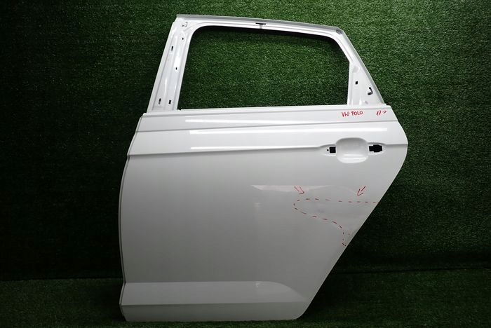 VW POLO 17- door left rear. rear part