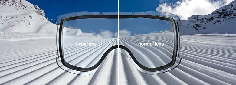 UVEX gogle Compact FM mirror pink rose (S2) Marka Uvex