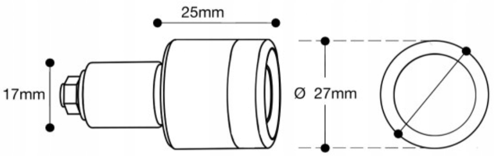 CIEZARKI KIEROWNICY BARRACUDA Material aluminum