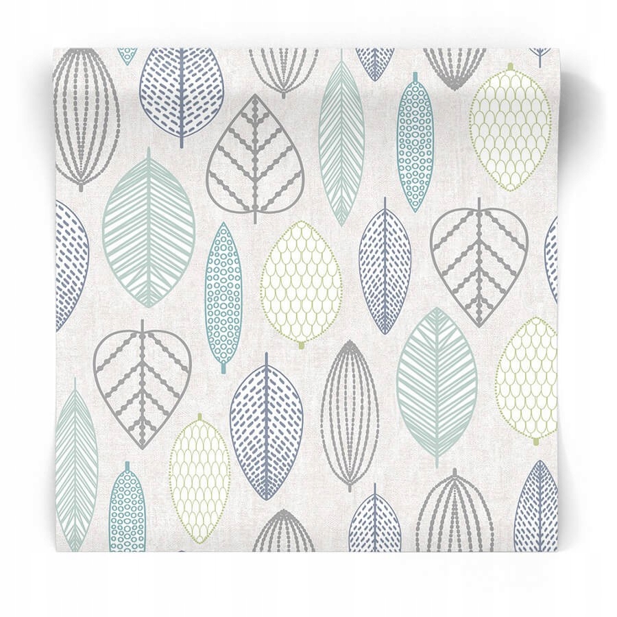 

Tapeta w kwiaty liście glamour