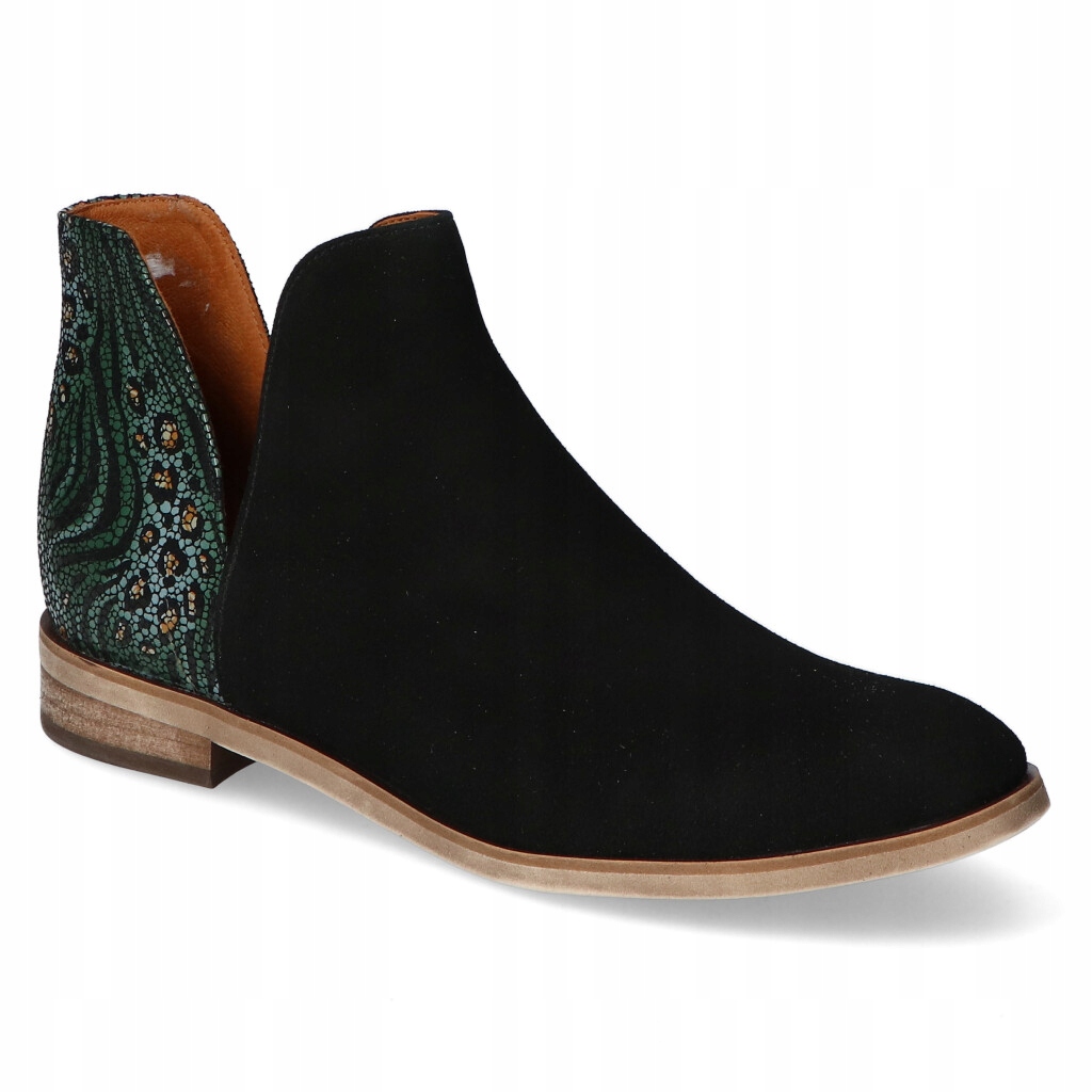 Kotníkové Boty Arka BI7594/0026+4029 Černý semiš