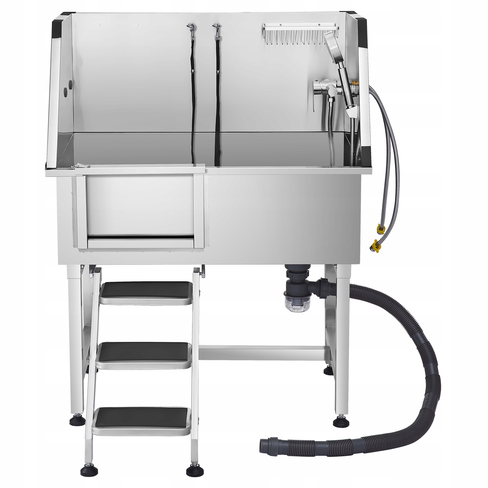 Vana pro zvířata 96,1x62x122 CM Vana pro péči o zvířata – levé dveře