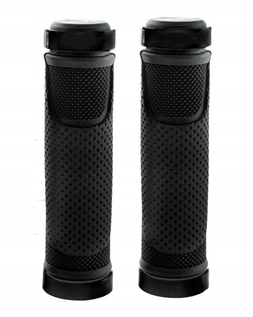 Chwyt Rączki Do Kierownicy Obejmy L=130mm Czarne HL-G308